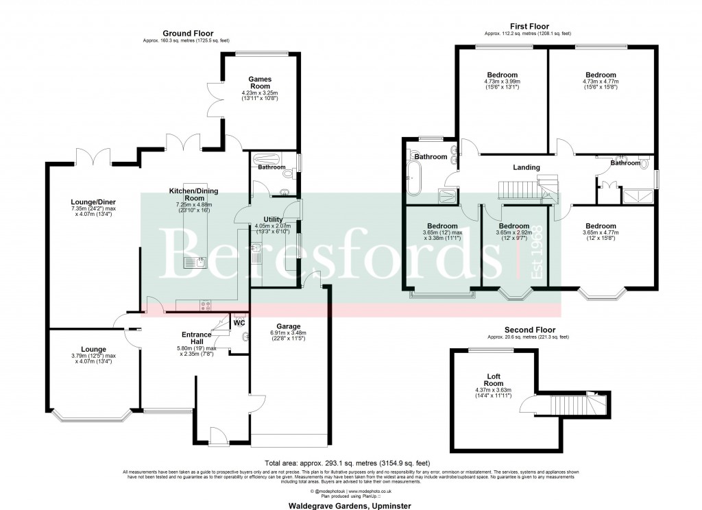 Floorplans For Upminster