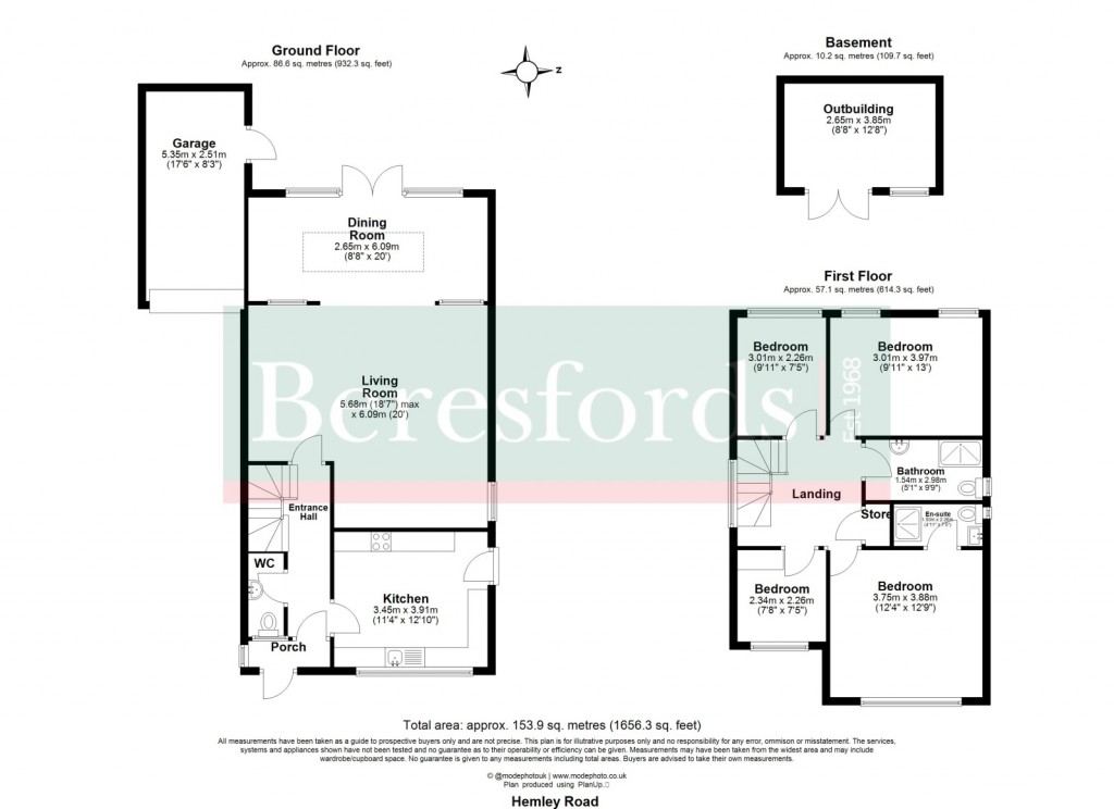 Floorplans For Orsett, Grays, Essex