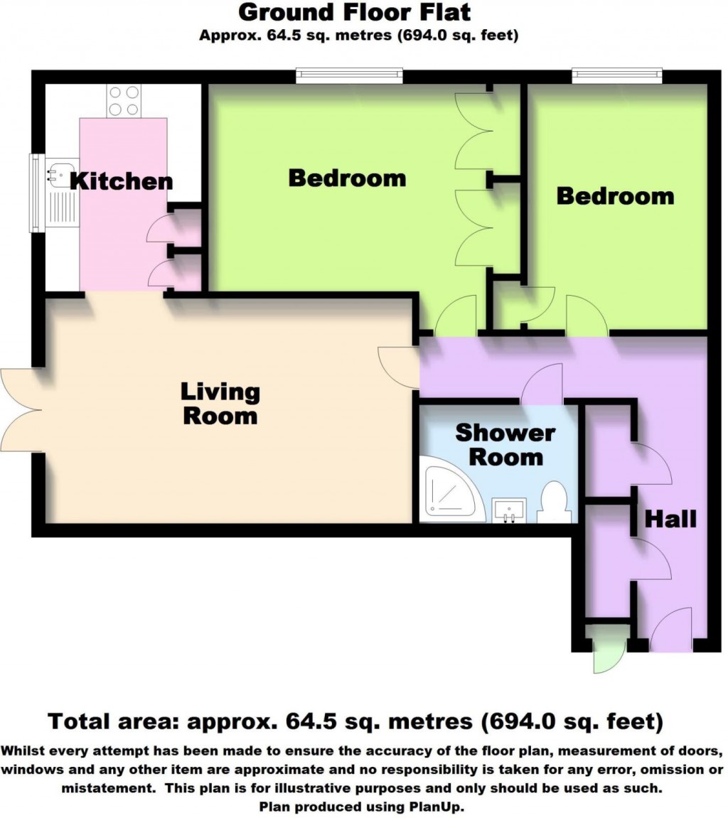 Floorplans For Waldegrave Gardens, Upminster