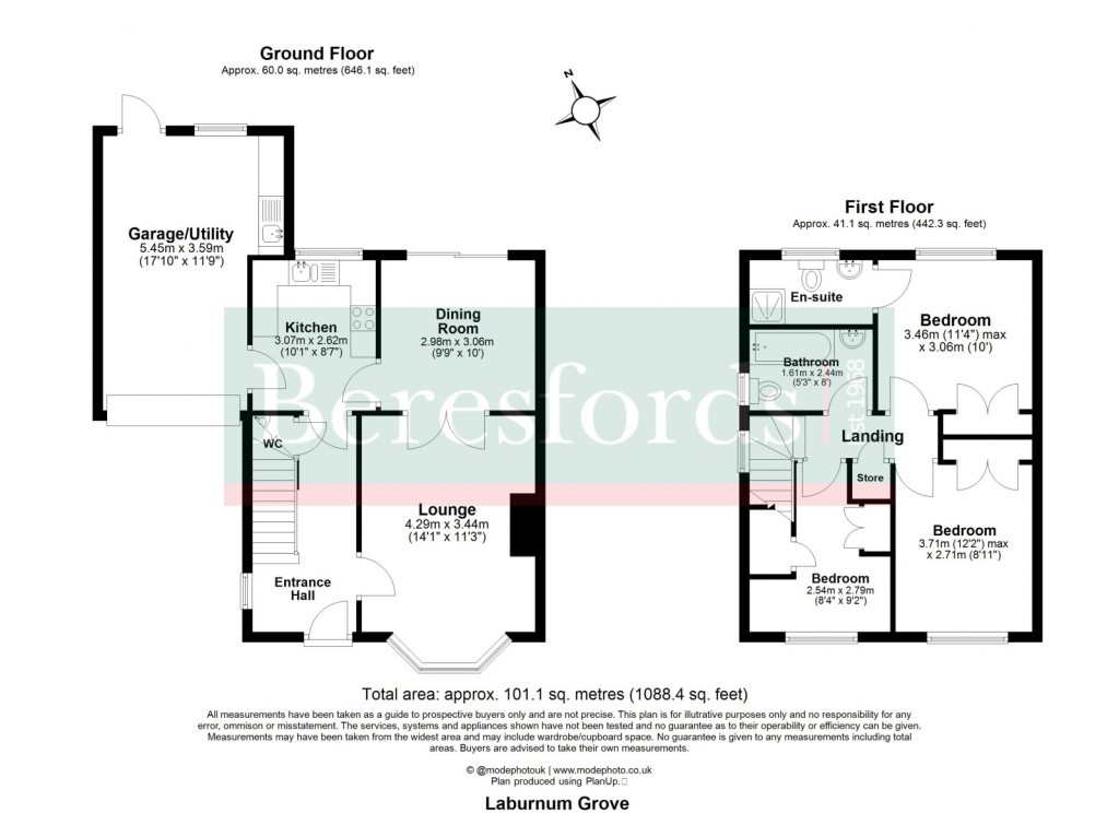 Floorplans For South Ockendon, Essex