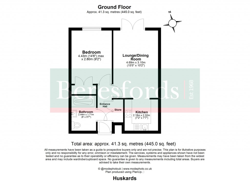 Floorplans For Waldegrave Gardens, Upminster