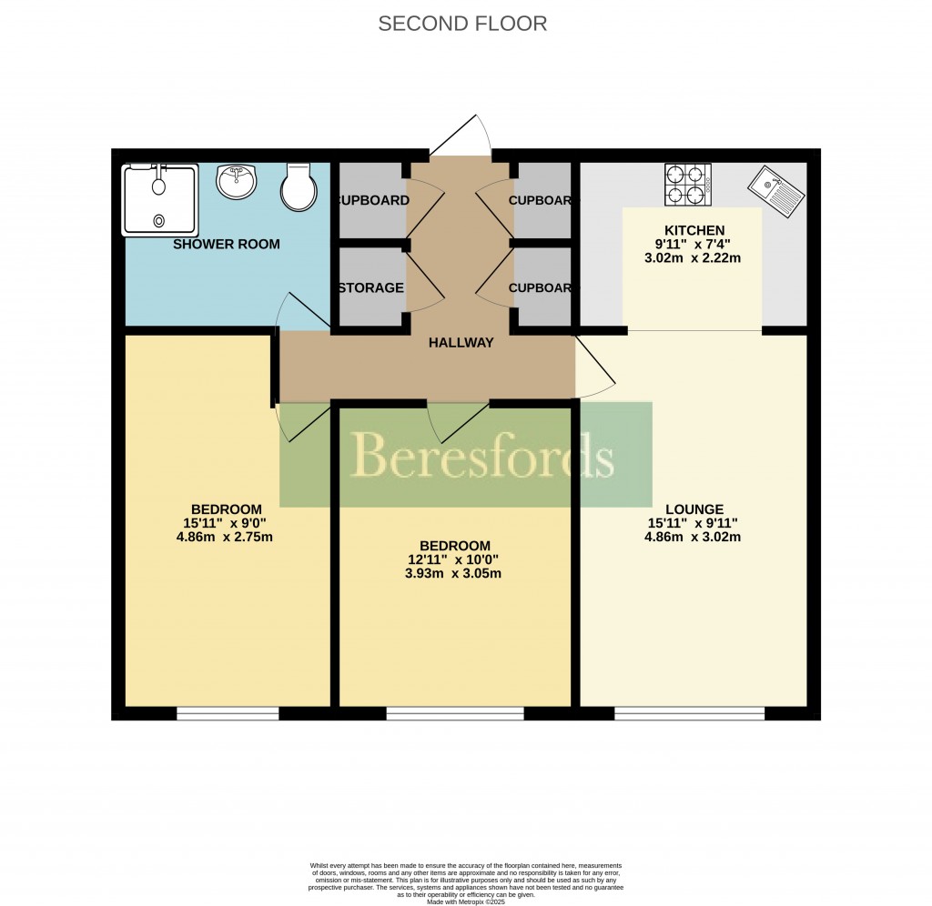 Floorplans For Waldegrave Gardens, Upminster
