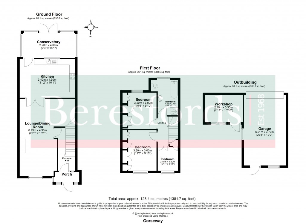 Floorplans For Rush Green, Romford