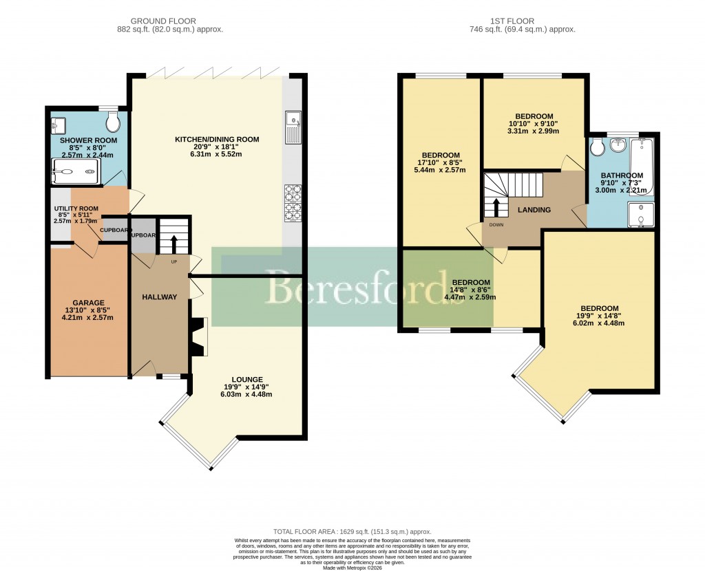 Floorplans For Upminster, Essex