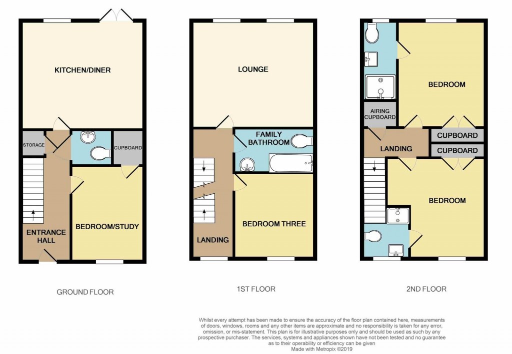 Floorplans For Halcyon Close, Witham, Essex