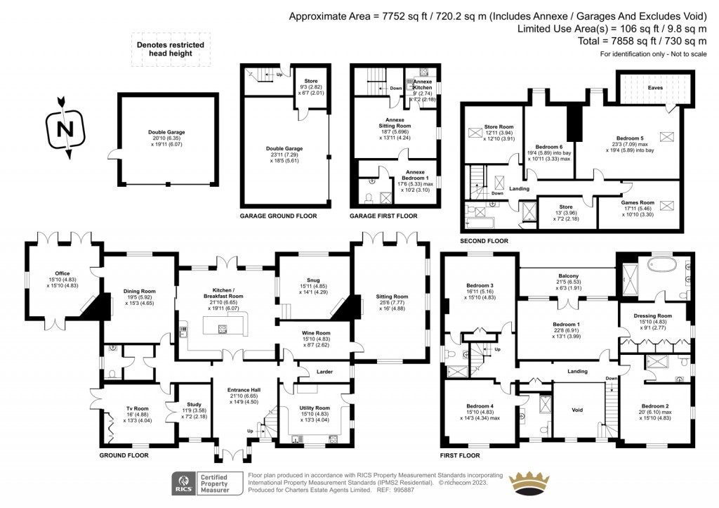 Floorplans For Clease Way, Compton, Winchester, Hampshire, SO21