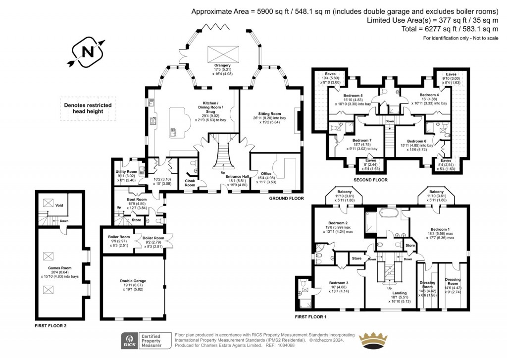 Floorplans For Cliff Way, Compton, Winchester, Hampshire, SO21