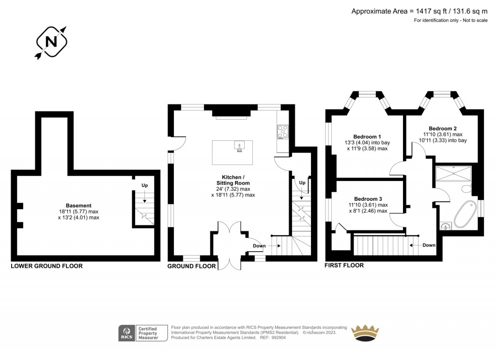 Floorplans For Hyde Street, Winchester, Hampshire, SO23