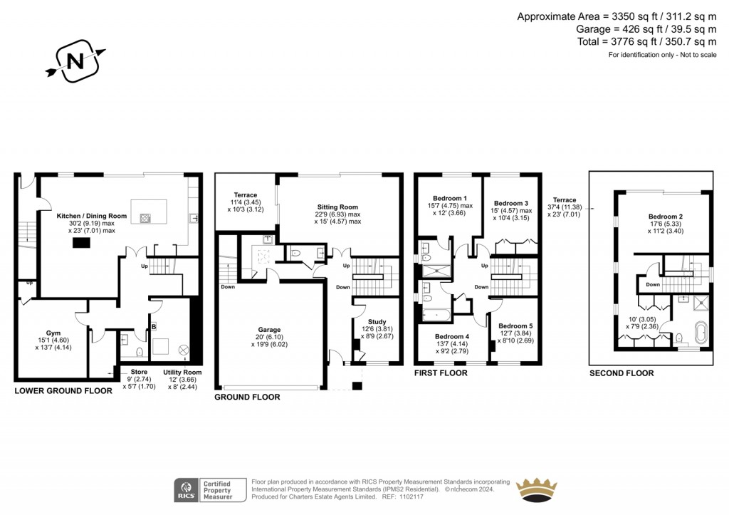 Floorplans For King George V Place, Winchester, Hampshire, SO22