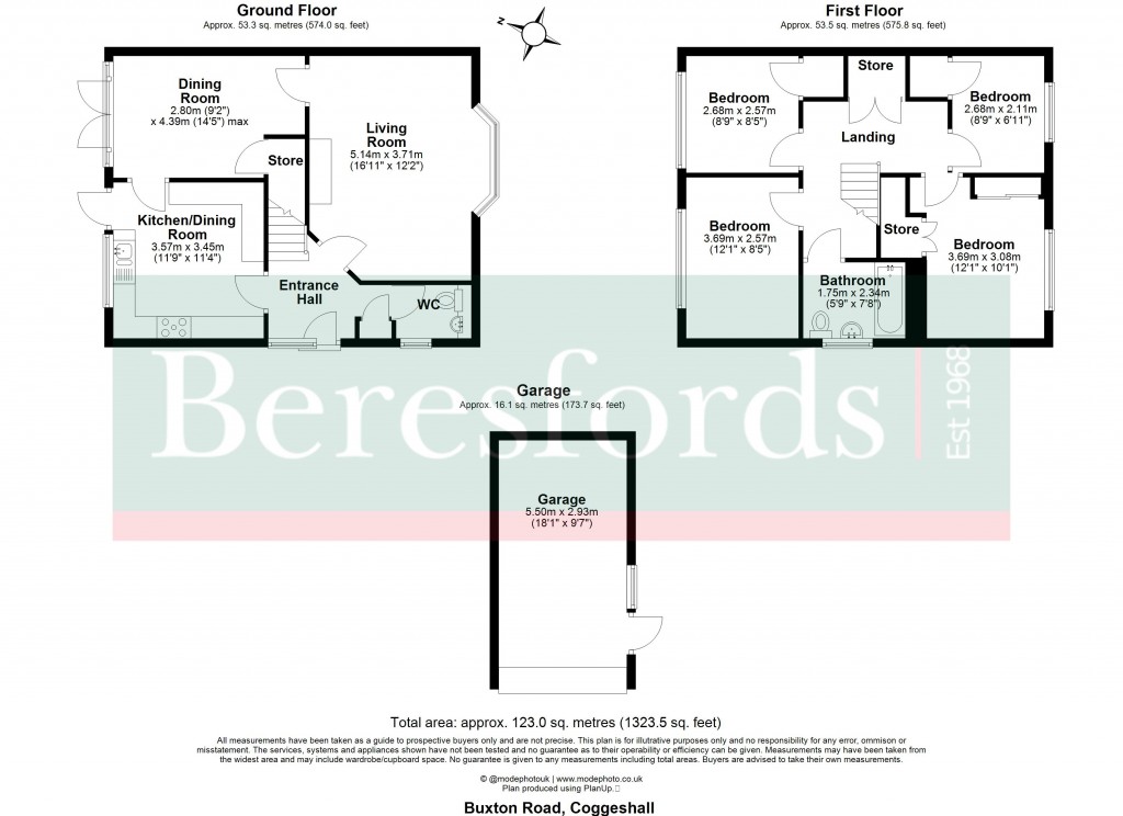 Floorplans For Coggeshall, Colchester, Essex
