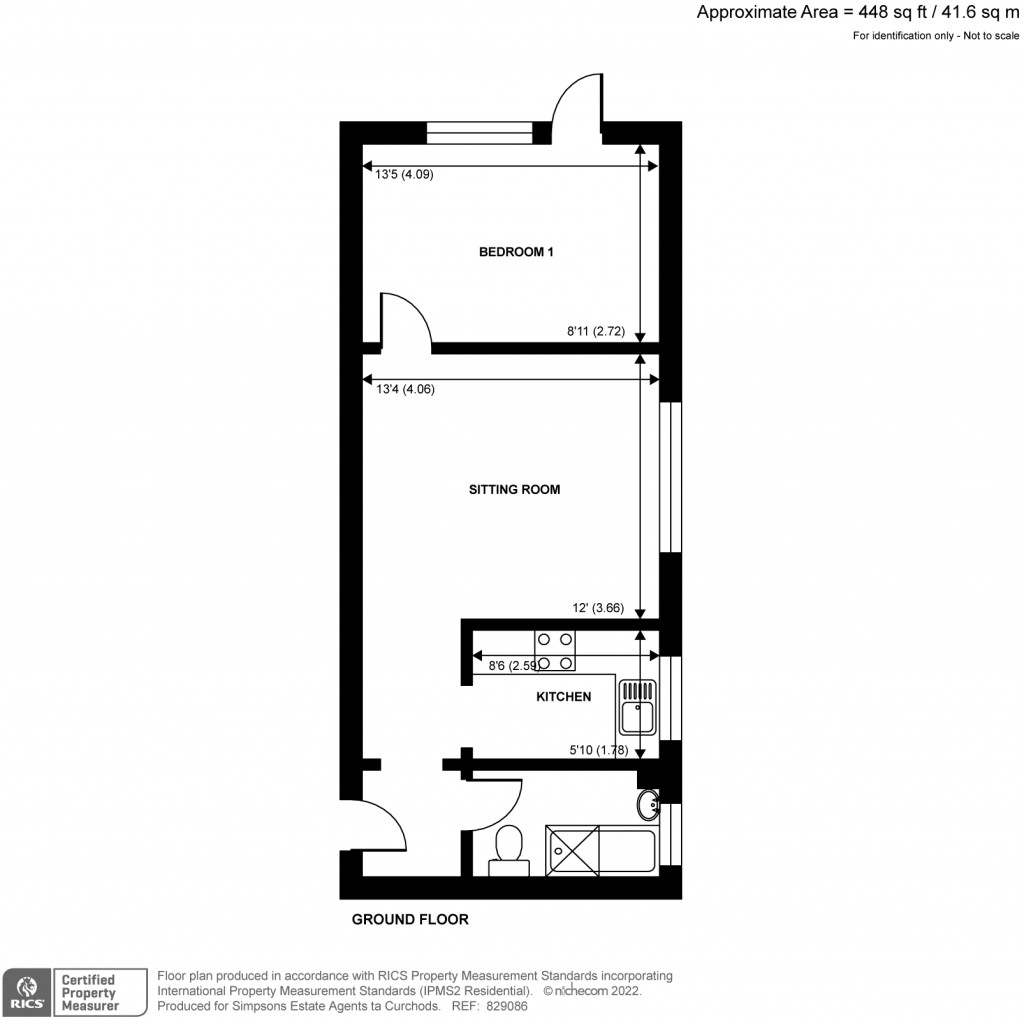 Floorplans For Twickenham Road, 35 Twickenham Road, Teddington