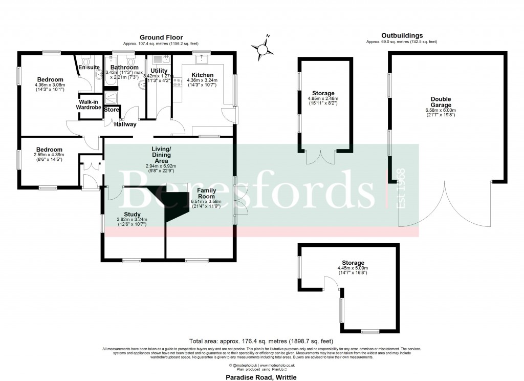 Floorplans For Writtle, Essex