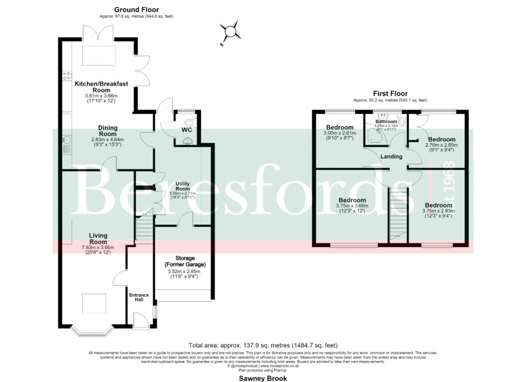 Floorplans For Writtle, Chelmsford, Essex