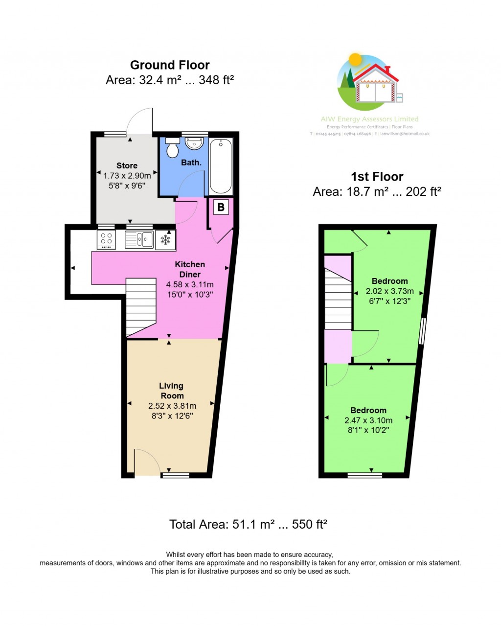 Floorplans For Writtle, Chelmsford, Essex