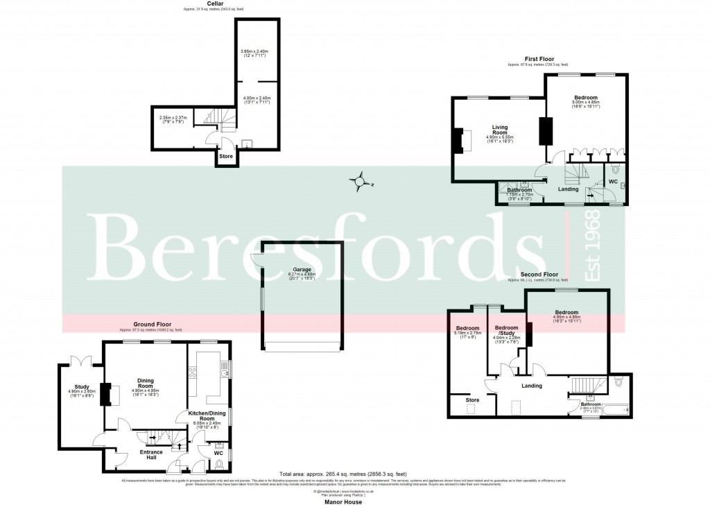 Floorplans For Writtle, Chelmsford, Essex