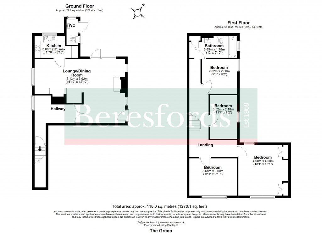 Floorplans For Writtle, Chelmsford, Essex
