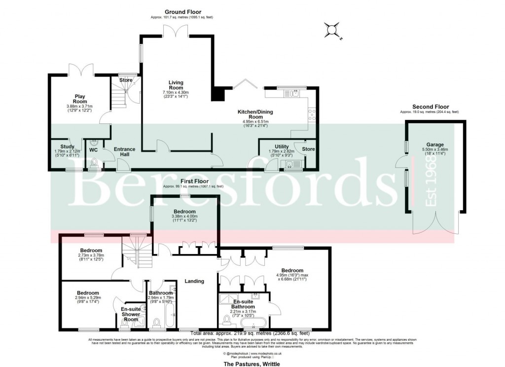 Floorplans For Writtle, Chelmsford, Essex