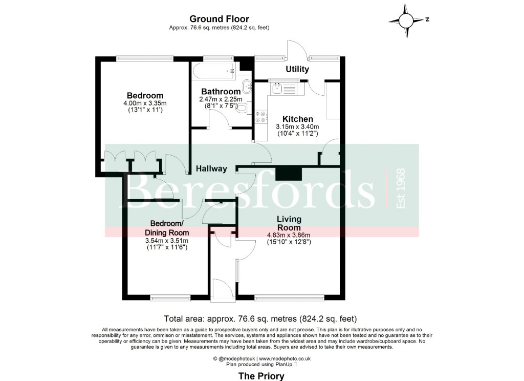 Floorplans For Writtle, Chelmsford, Essex