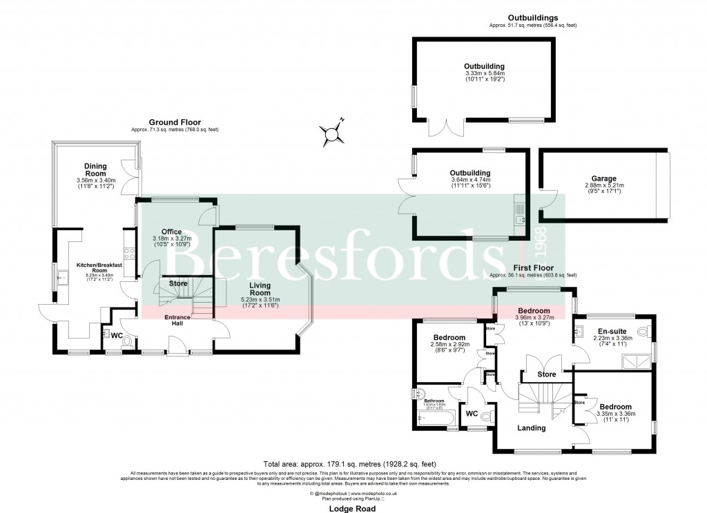 Floorplans For Writtle, Chelmsford, Essex