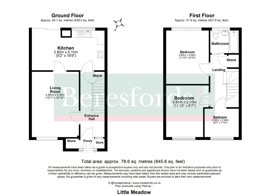 Floorplans For Writtle, Chelmsford, Essex