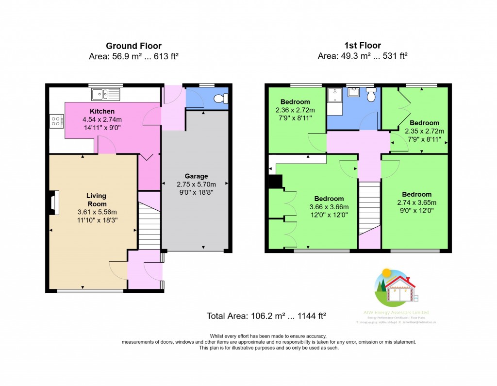 Floorplans For Writtle, Chelmsford, Essex