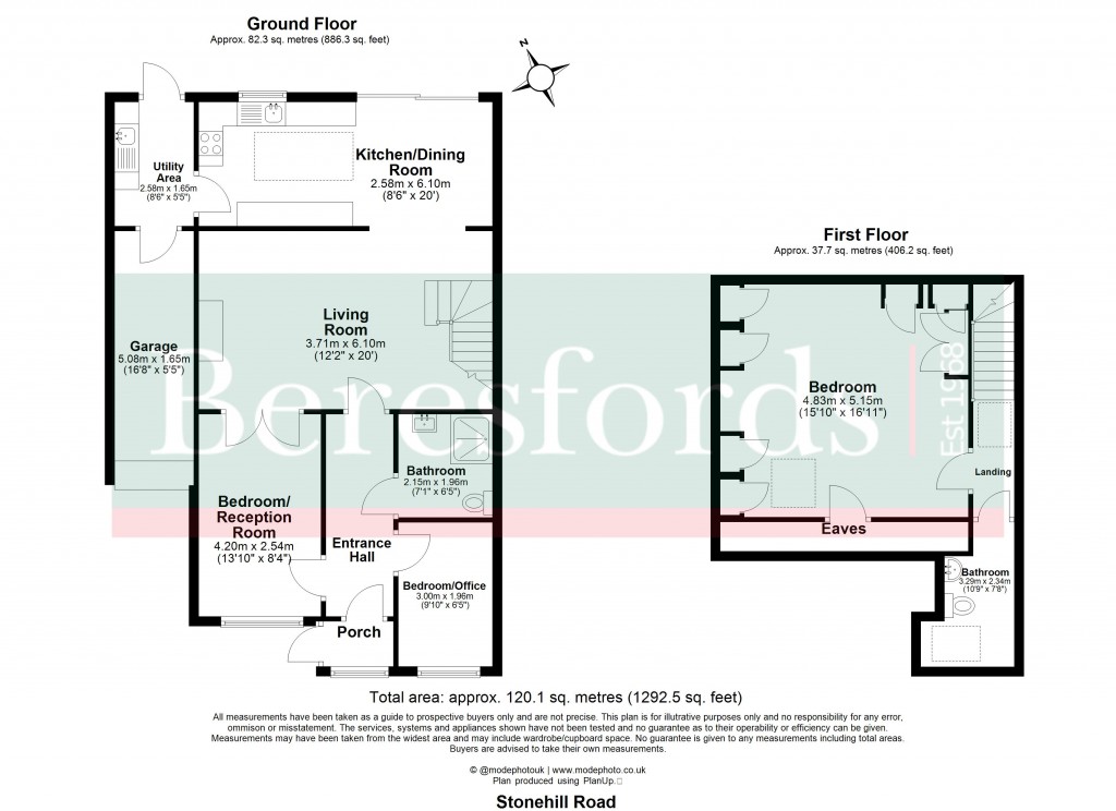 Floorplans For Roxwell, Chelmsford, Essex