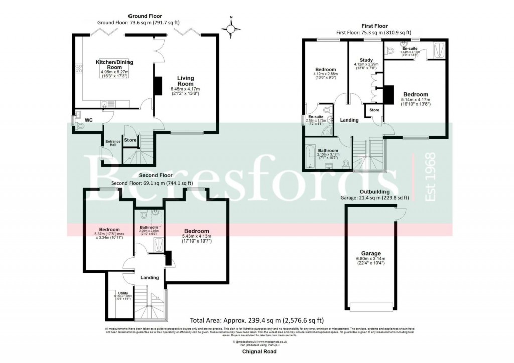 Floorplans For Chelmsford, Essex