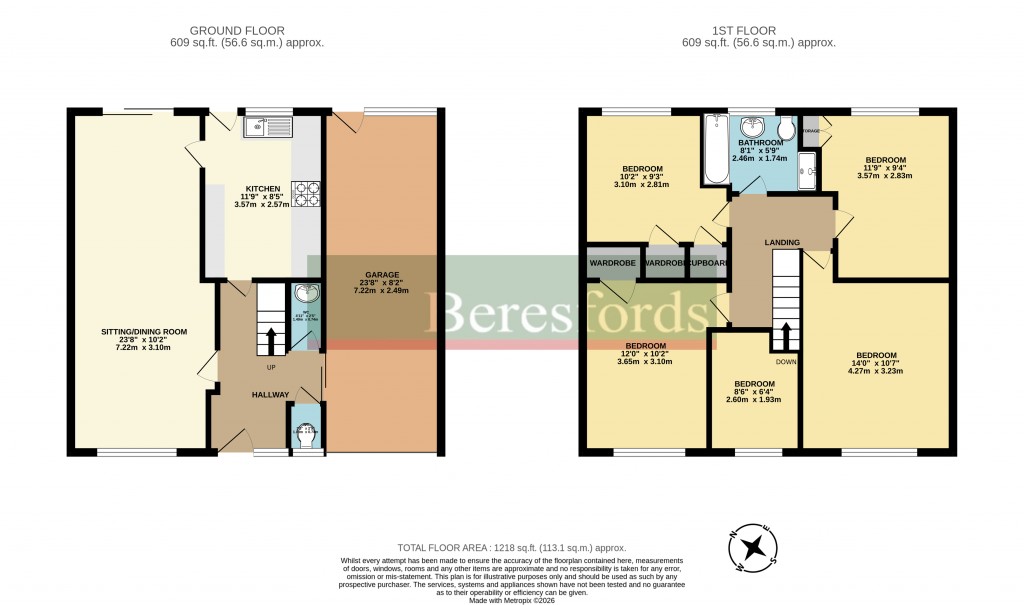 Floorplans For Chelmsford, Essex