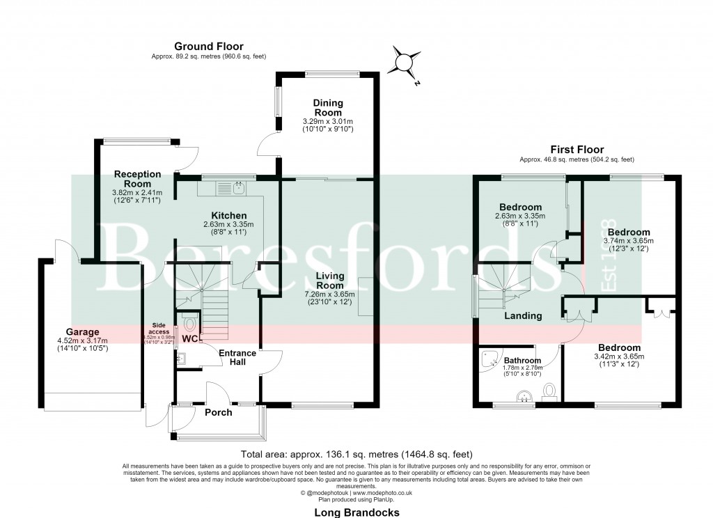 Floorplans For Writtle, Chelmsford, Essex