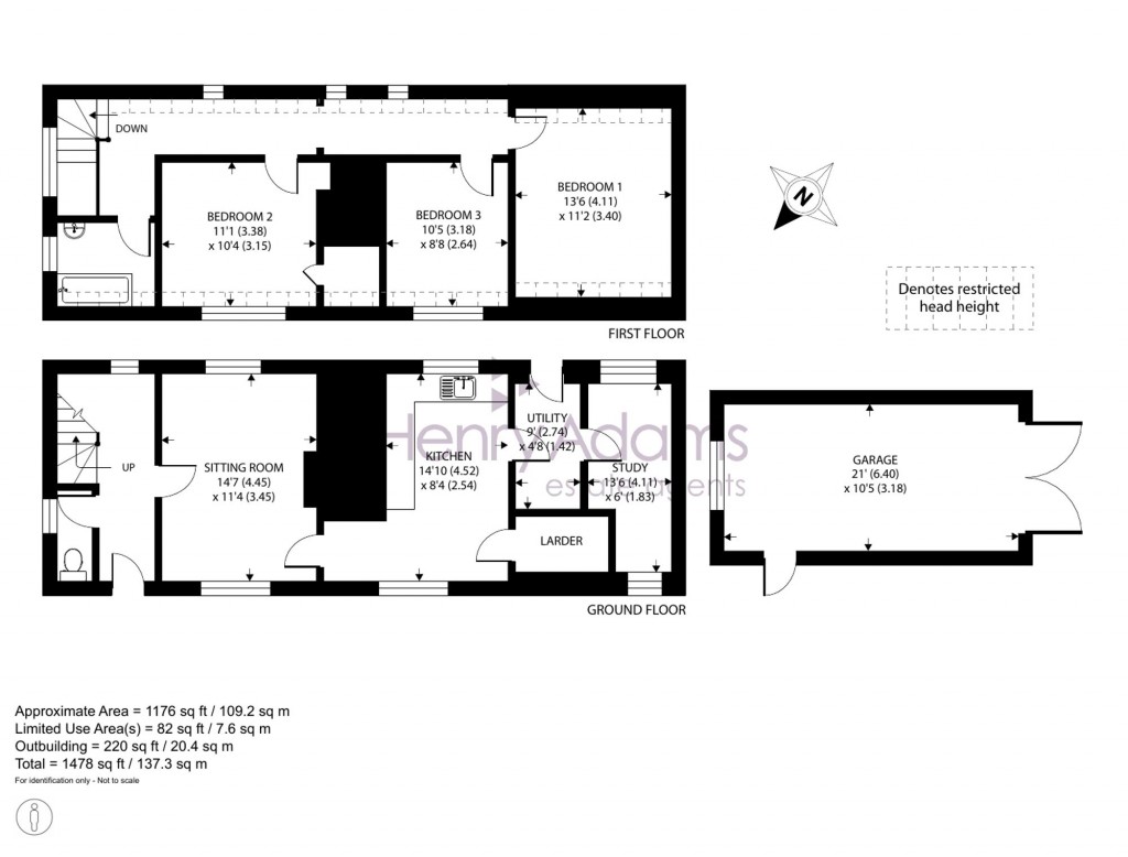 Floorplans For Lordings Road, Billingshurst, RH14