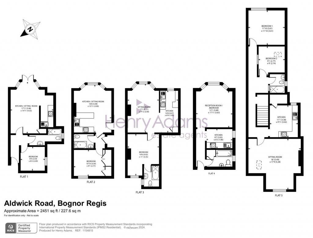 Floorplans For Aldwick Road, Bognor Regis, PO21
