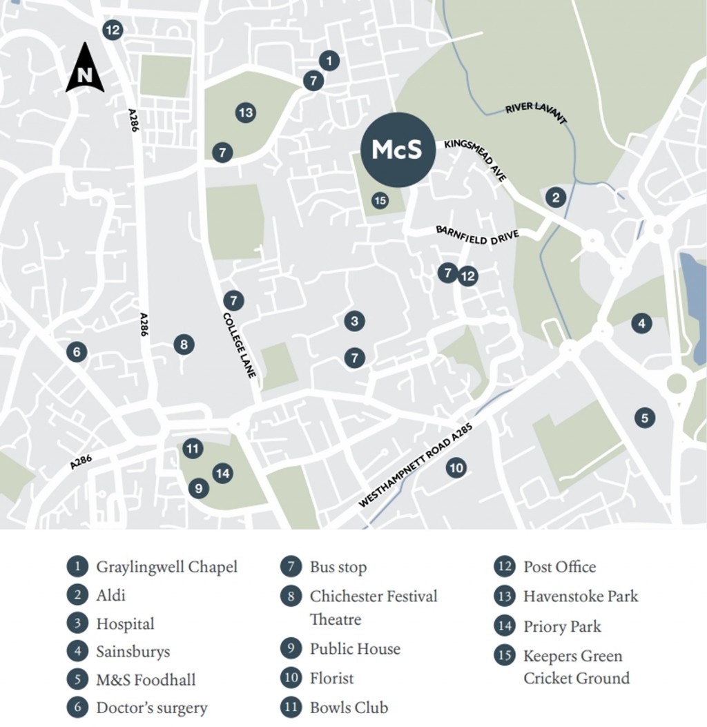Floorplans For Palmers Fields Avenue, Chichester, PO19