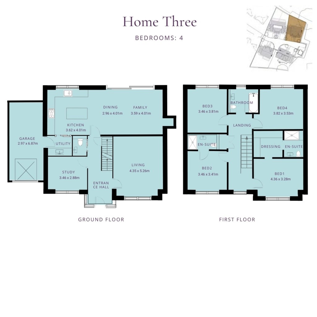 Floorplans For Meadow View, Coolhurst Close, RH13