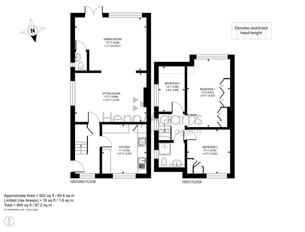 Floorplans For Barham Road, Petersfield, GU32