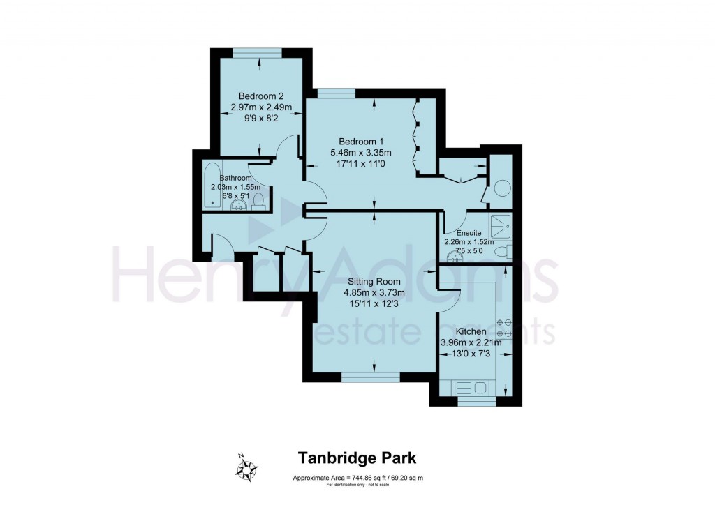 Floorplans For Tanbridge Park, Horsham, RH12