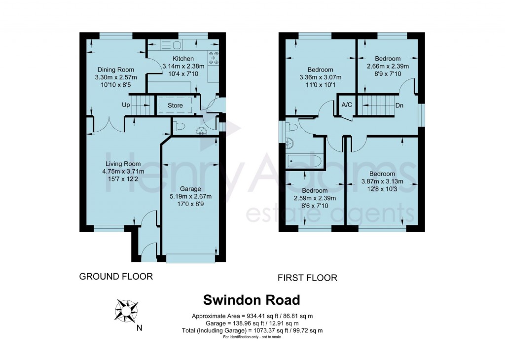 Floorplans For Swindon Road, Horsham, RH12