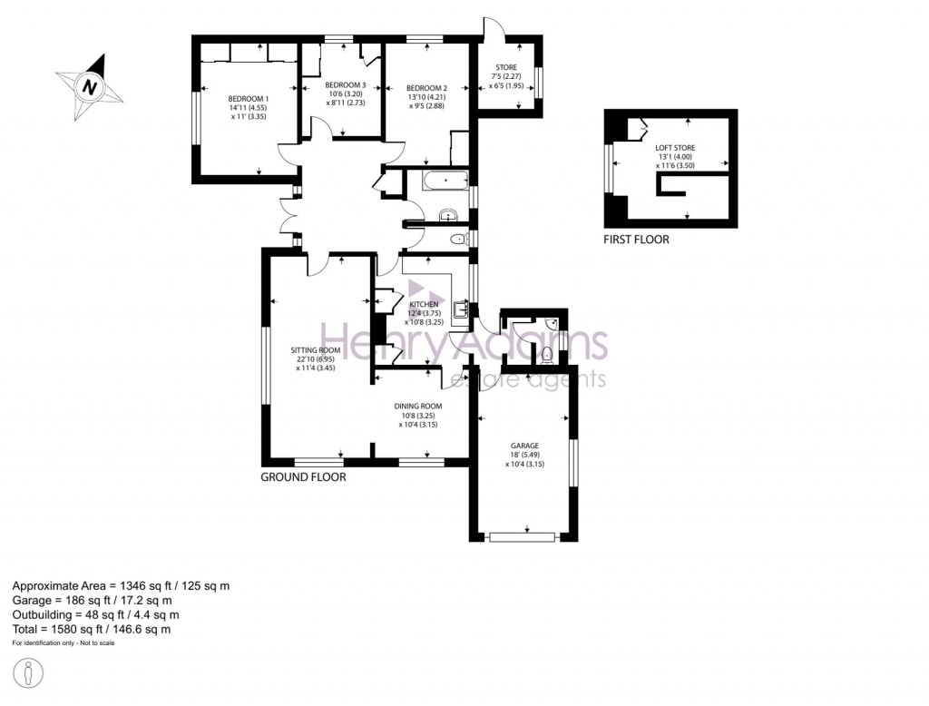 Floorplans For Hampers Lane, Storrington, RH20