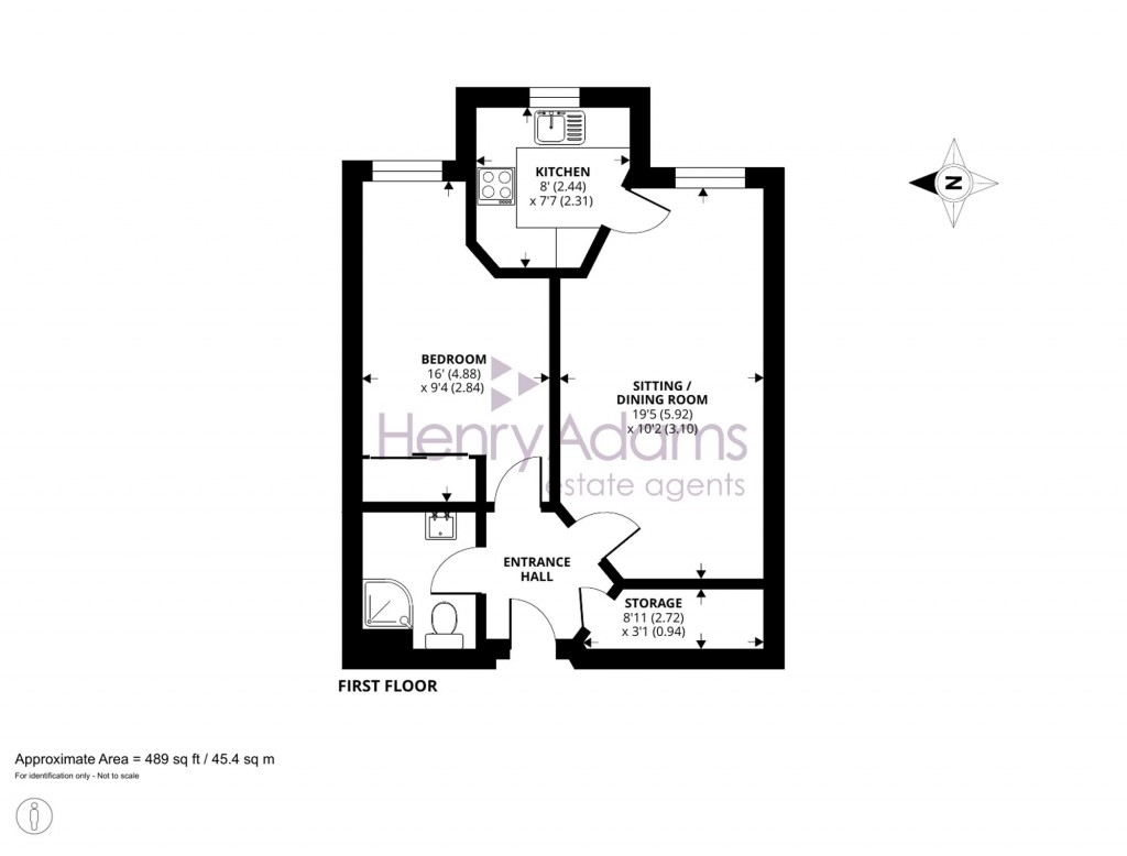 Floorplans For Spitalfield Lane, Chichester, PO19