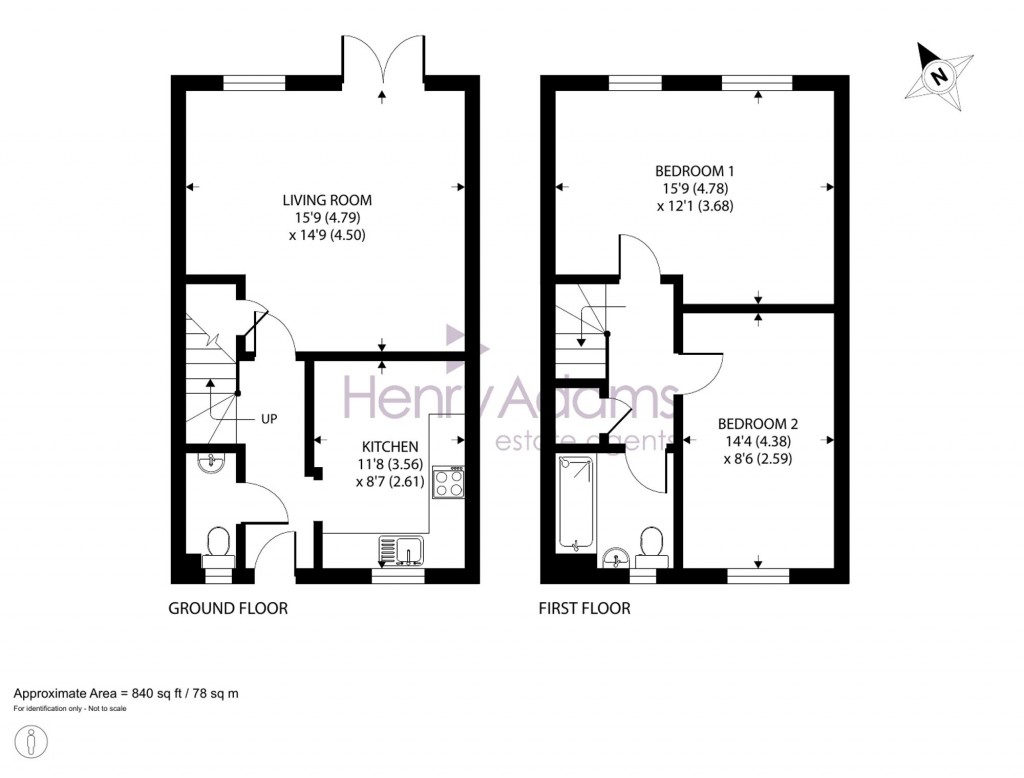 Floorplans For Tull Drive, Selsey, PO20