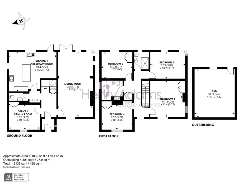 Floorplans For Hillfield Road, Selsey, PO20