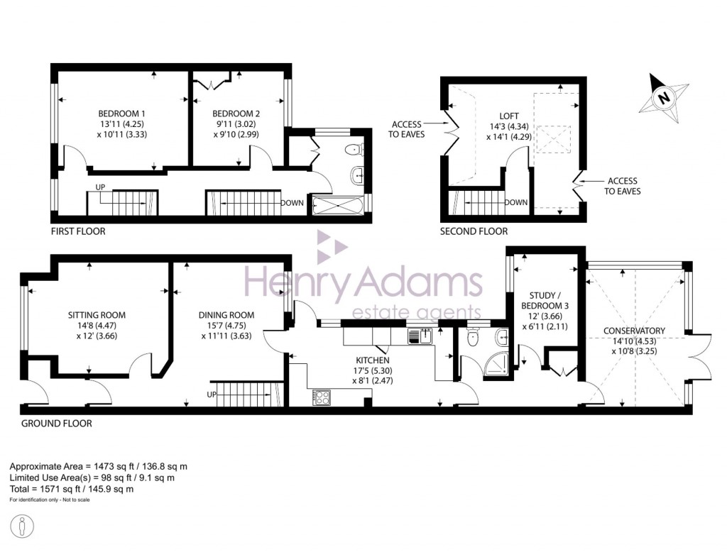 Floorplans For Stockbridge Road, Chichester, PO19