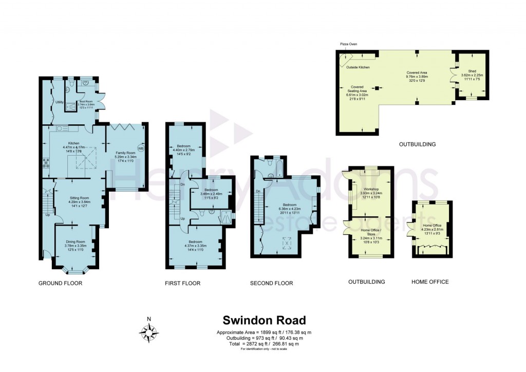 Floorplans For Swindon Road, Horsham, RH12