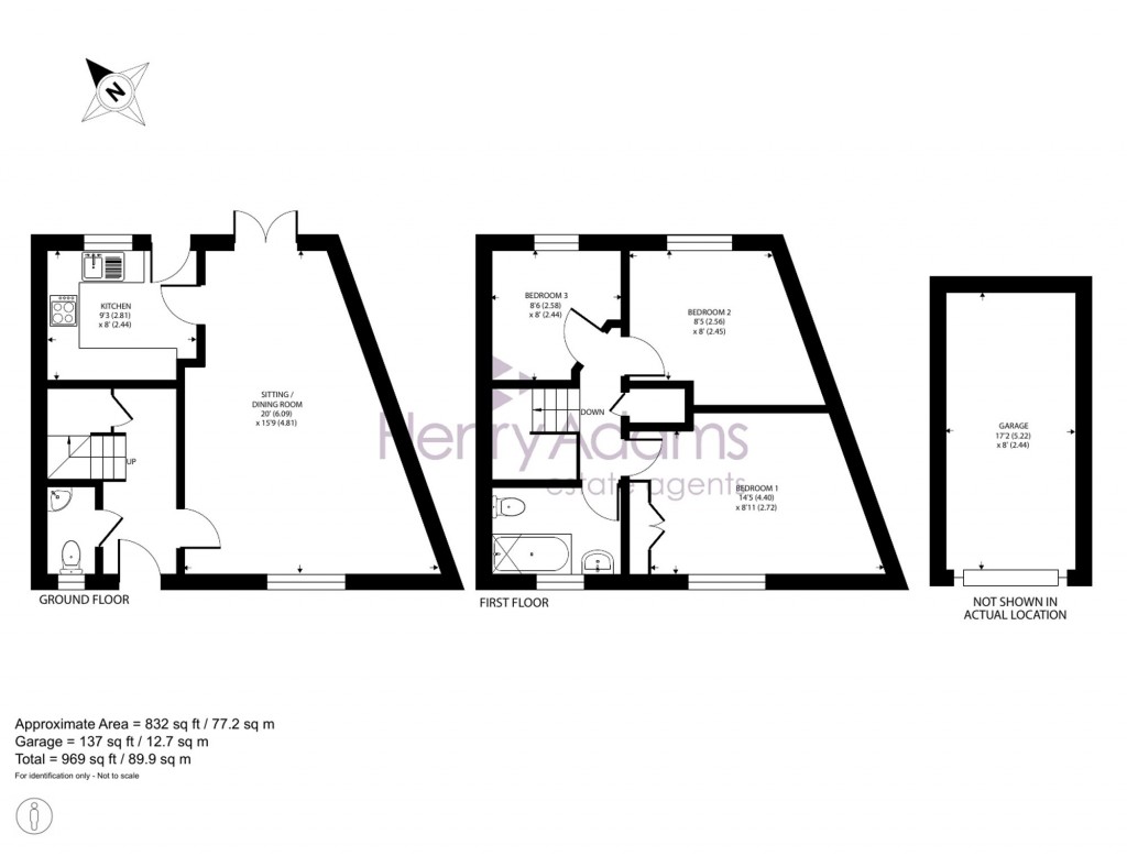 Floorplans For Baxendale Road, Chichester, PO19