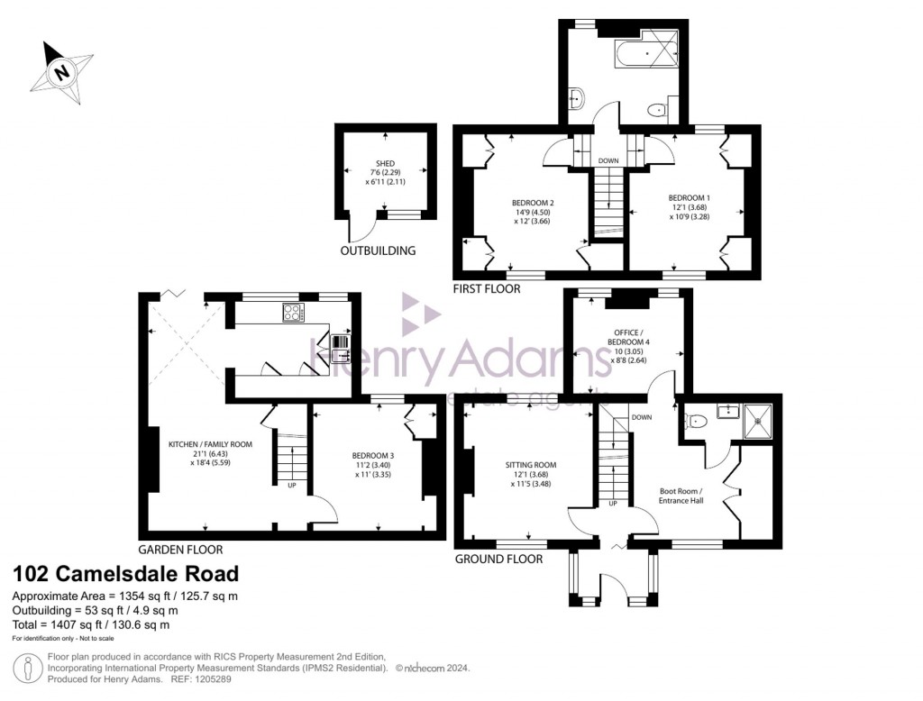 Floorplans For Camelsdale Road, Haslemere, GU27