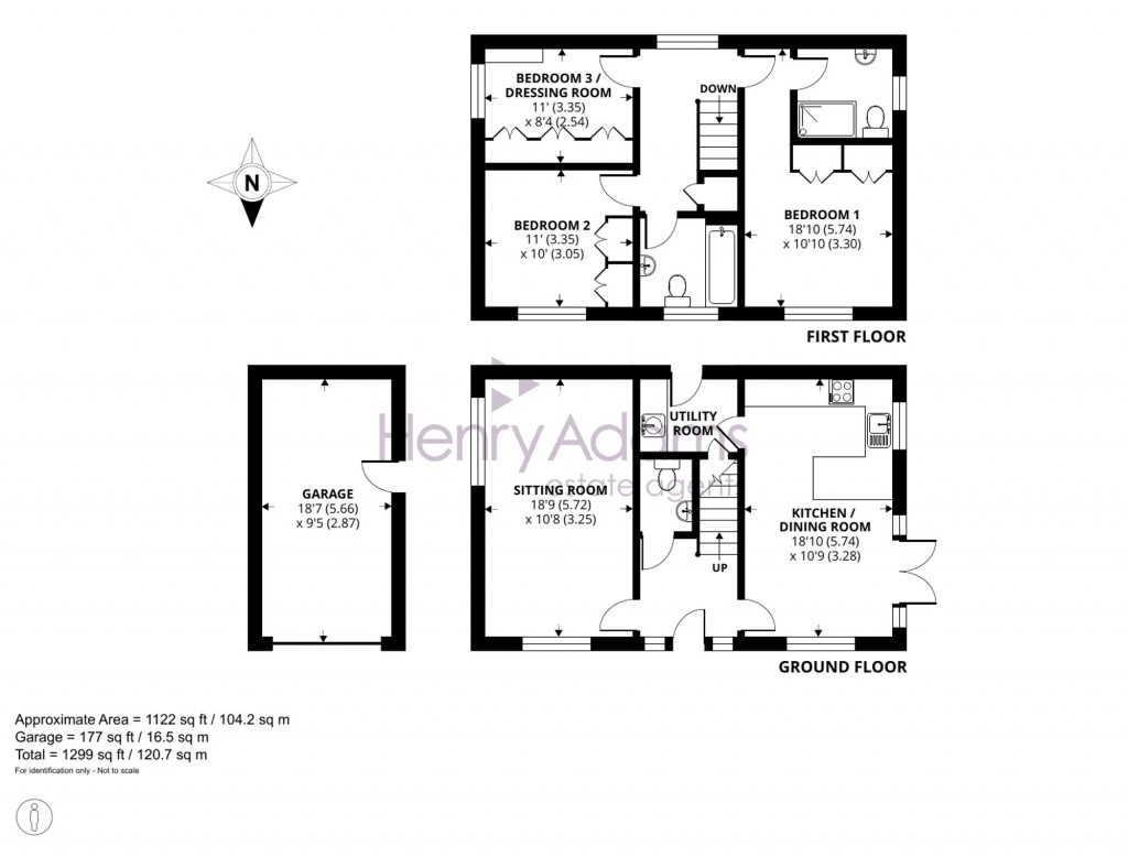 Floorplans For Hackett Way, Chichester, PO19