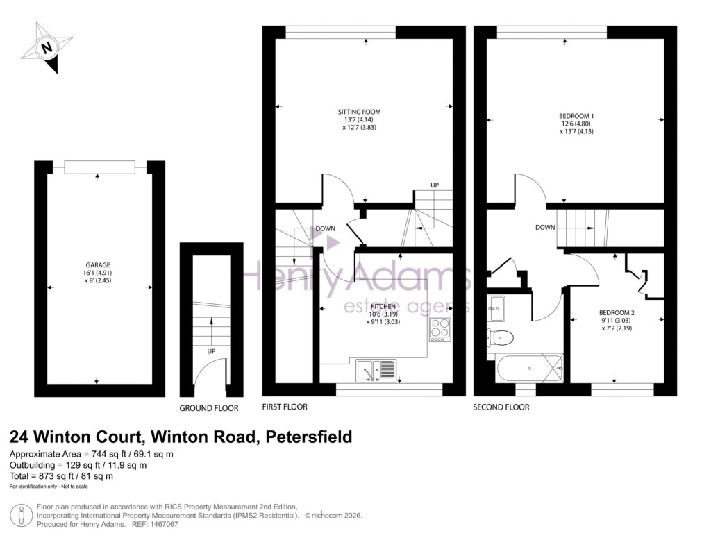Floorplans For Winton Road, Petersfield, GU32