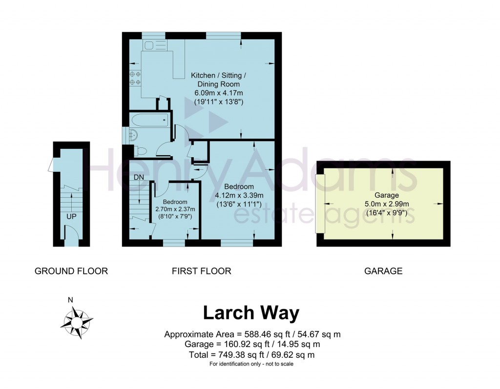Floorplans For Larch Way, Haywards Heath, RH16