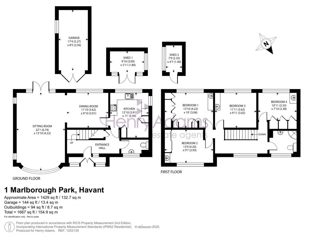 Floorplans For Marlborough Park, Havant, PO9