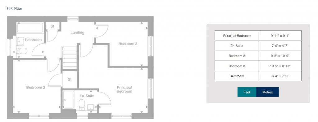 Floorplans For Old Broyle Road, Chichester, PO19