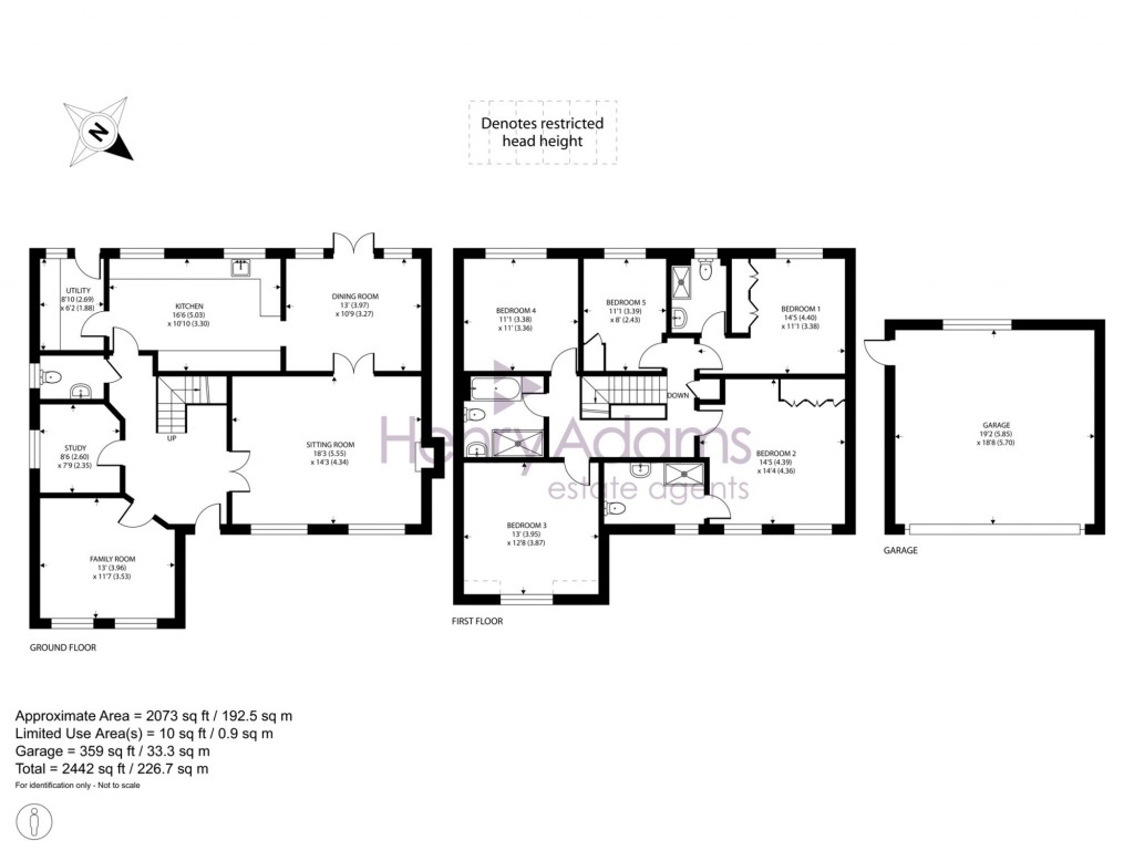Floorplans For Bax Close, Storrington, RH20
